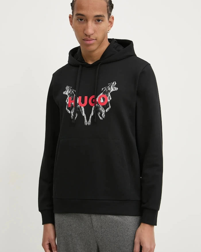 HUGO Pamuklu Sweatshirt