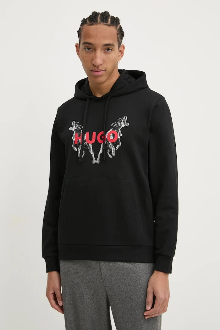 HUGO Pamuklu Sweatshirt