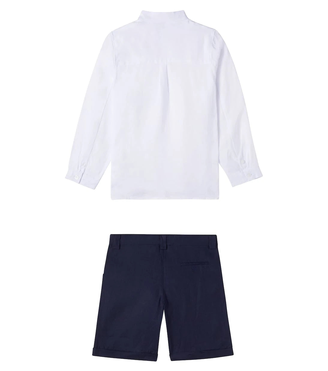 Tartine et Chocolat - Linen shirt and shorts set