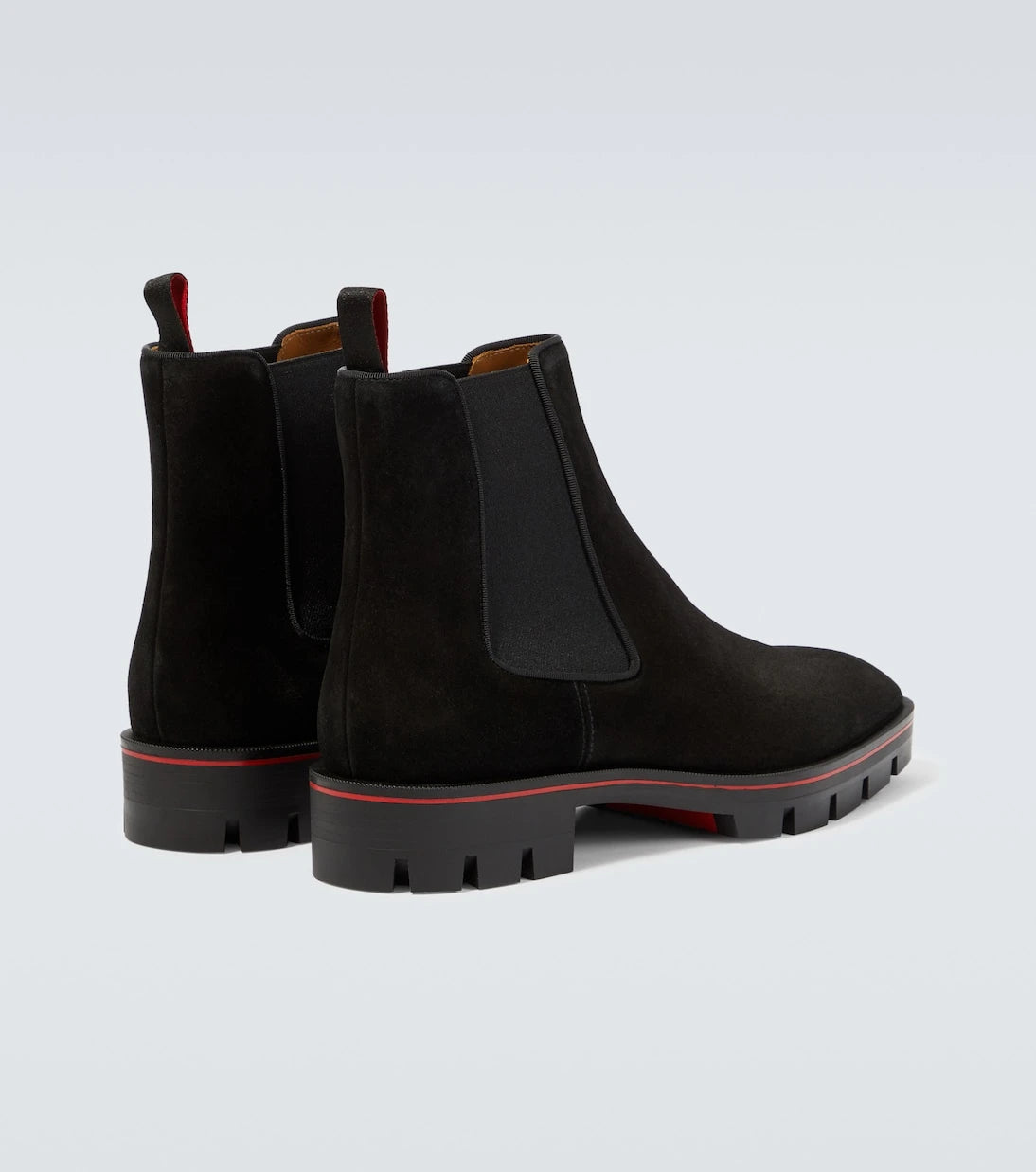 Christian Louboutin - Alpinosol suede Chelsea boots