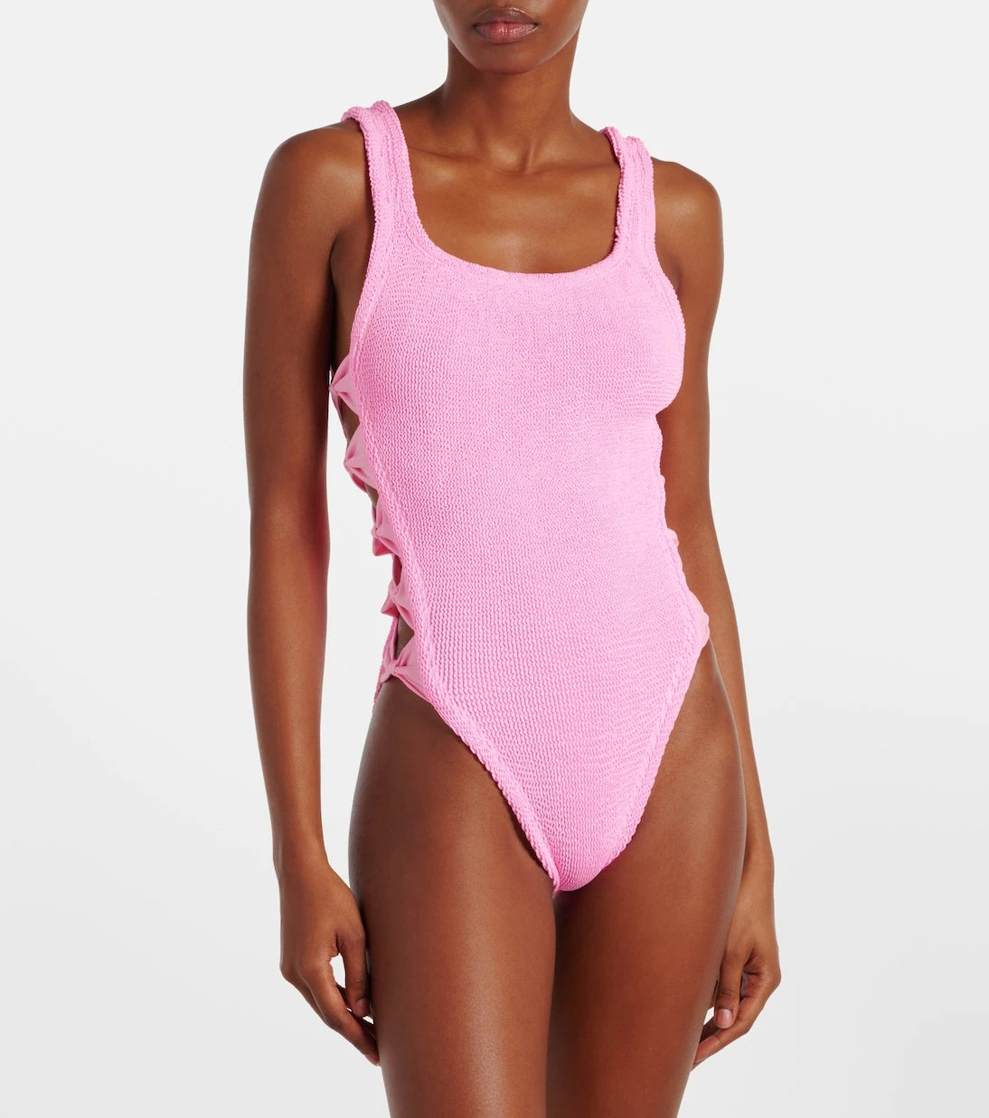 Hunza G - Cutout swimsuit