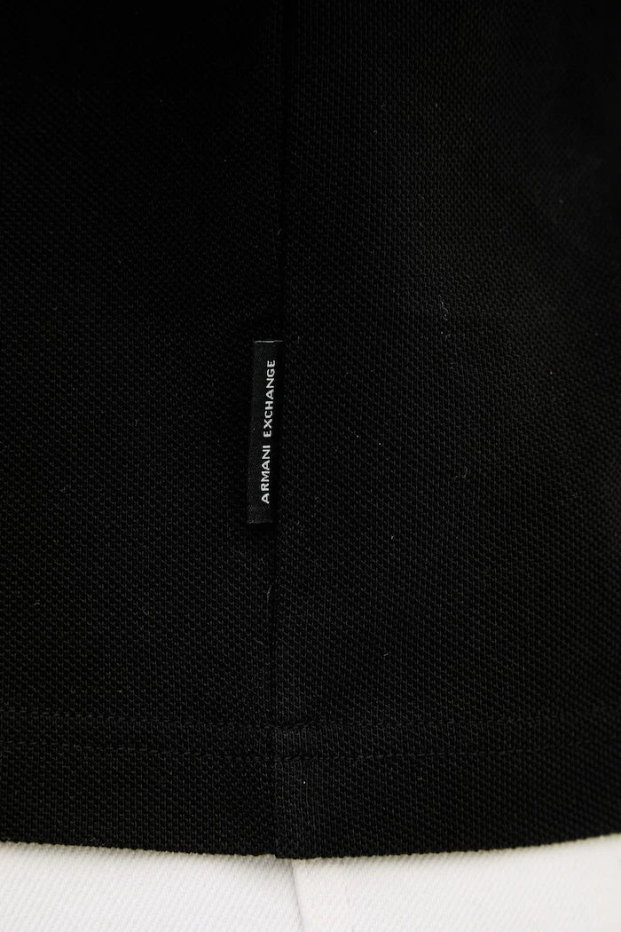 Armani Exchange erkek pamuklu yakalı tişört