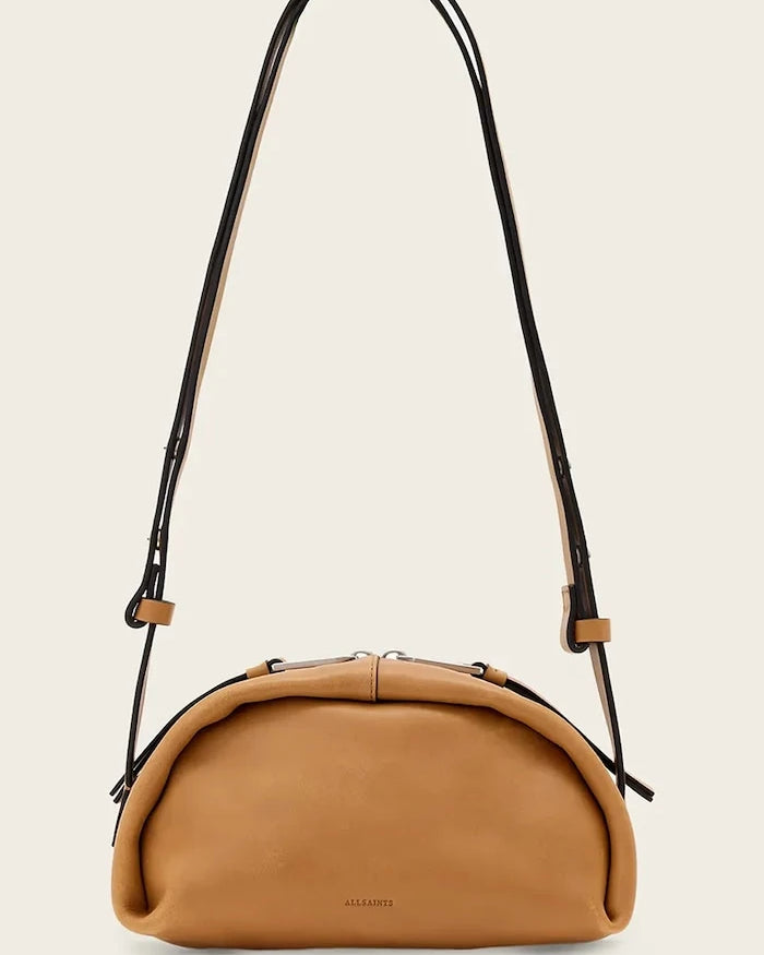 AllSaints kadın deri crossbody çanta ROSALIE