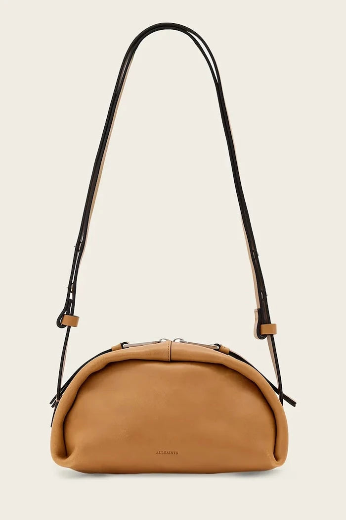 AllSaints чанта crossbody дамска от кожа ROSALIE