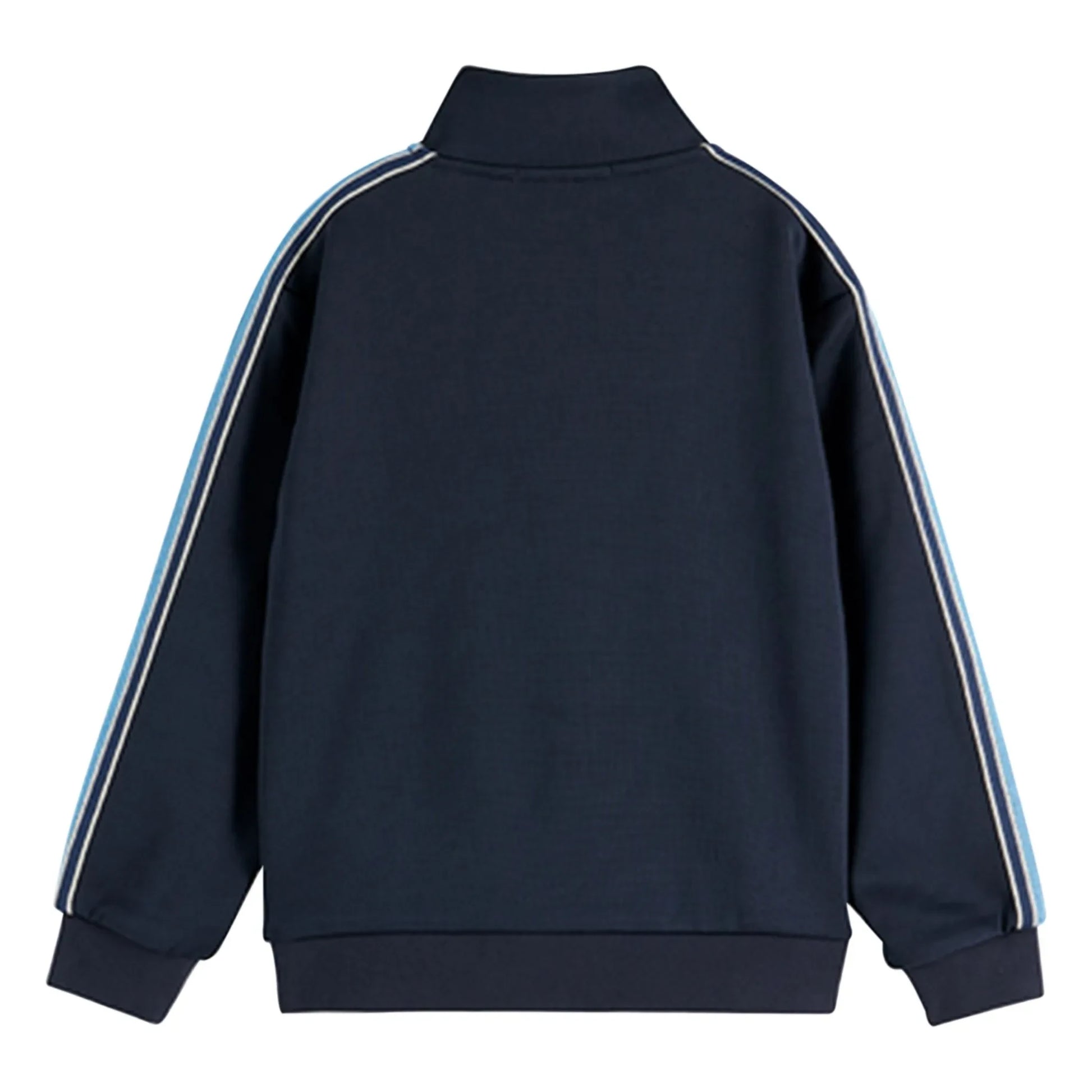 Scotch & Soda - Stripe Zip Sweat | Navy blue