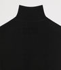 Givenchy Black Knitted Cap Sleeve Mini Dress