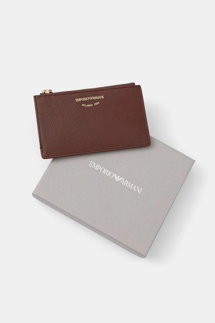 Emporio Armani портфейл дамски от кожа