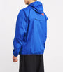 Comme Des Garçons Play Blue x K-Way Nylon Water-Resistant Half-Zip Jacket