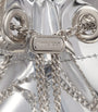 Jimmy Choo Silver Bon Bon Top-Handle Bag