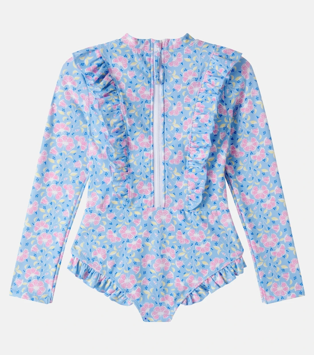 Louise Misha - Aurelie floral ruffled swimsuit