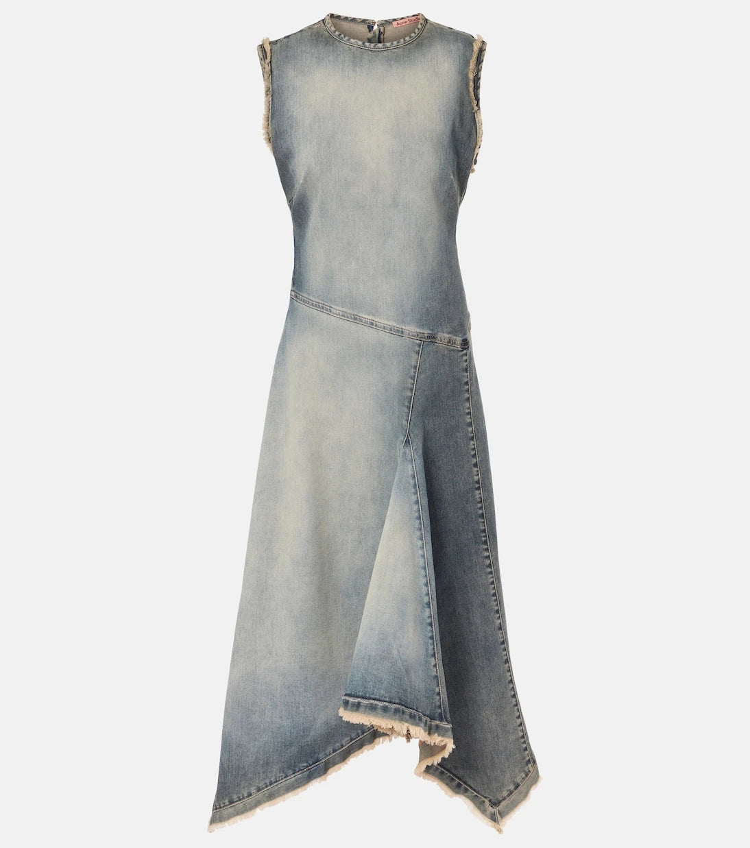 Acne Studios - فستان دنيم متوسط الطول