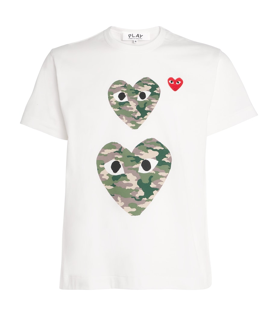 Camouflage Double Heart T-Shirt