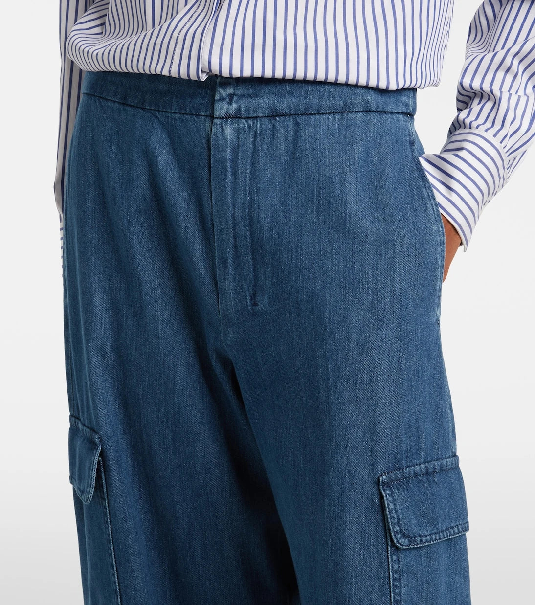 'S Max Mara - Cropped cargo jeans