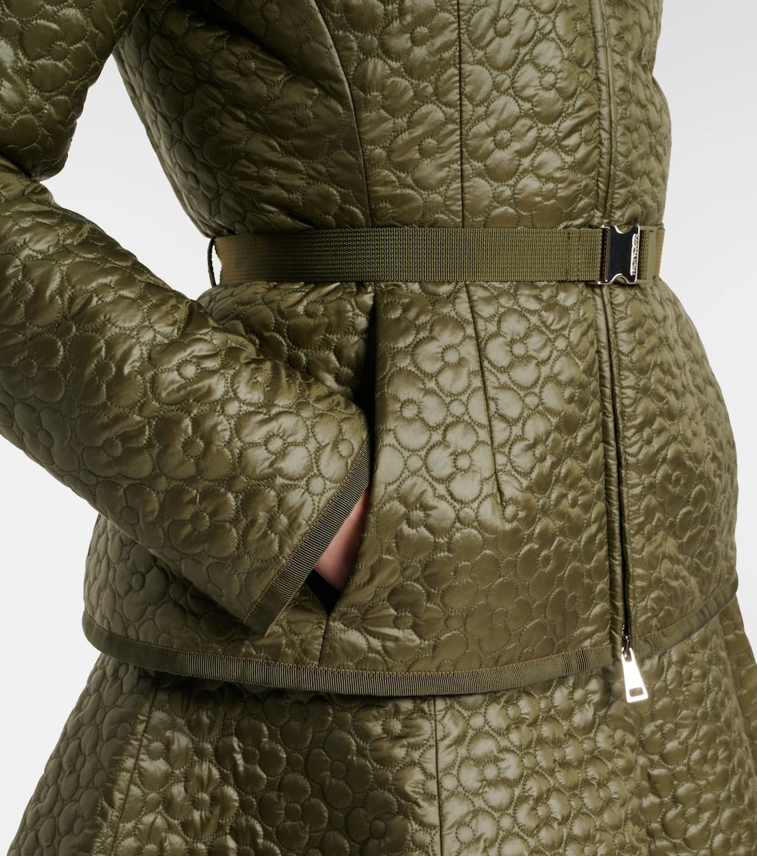 Moncler - Geranium quilted down jacket