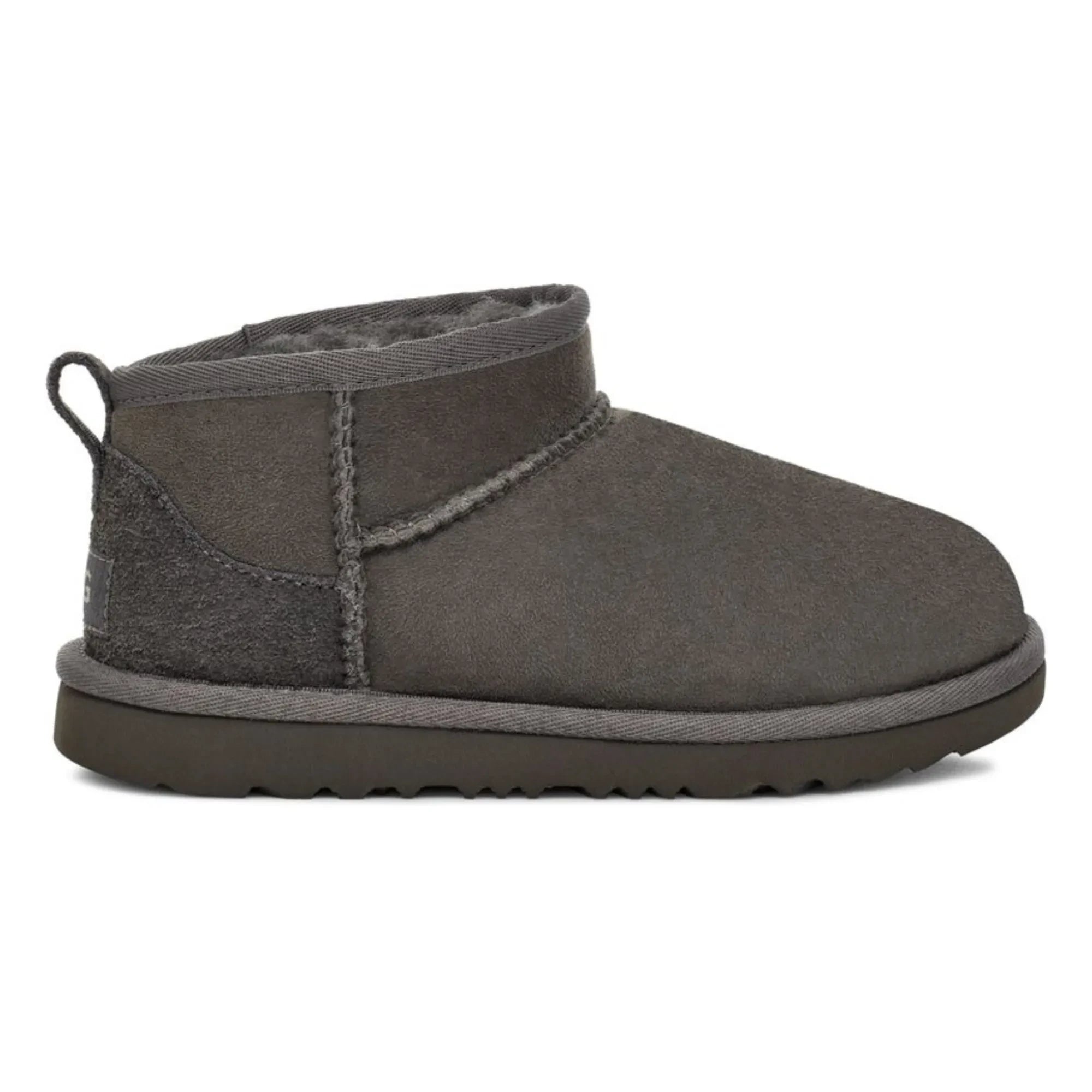 UGG - Classic Ultra Mini Fur-Lined Boots | Grey