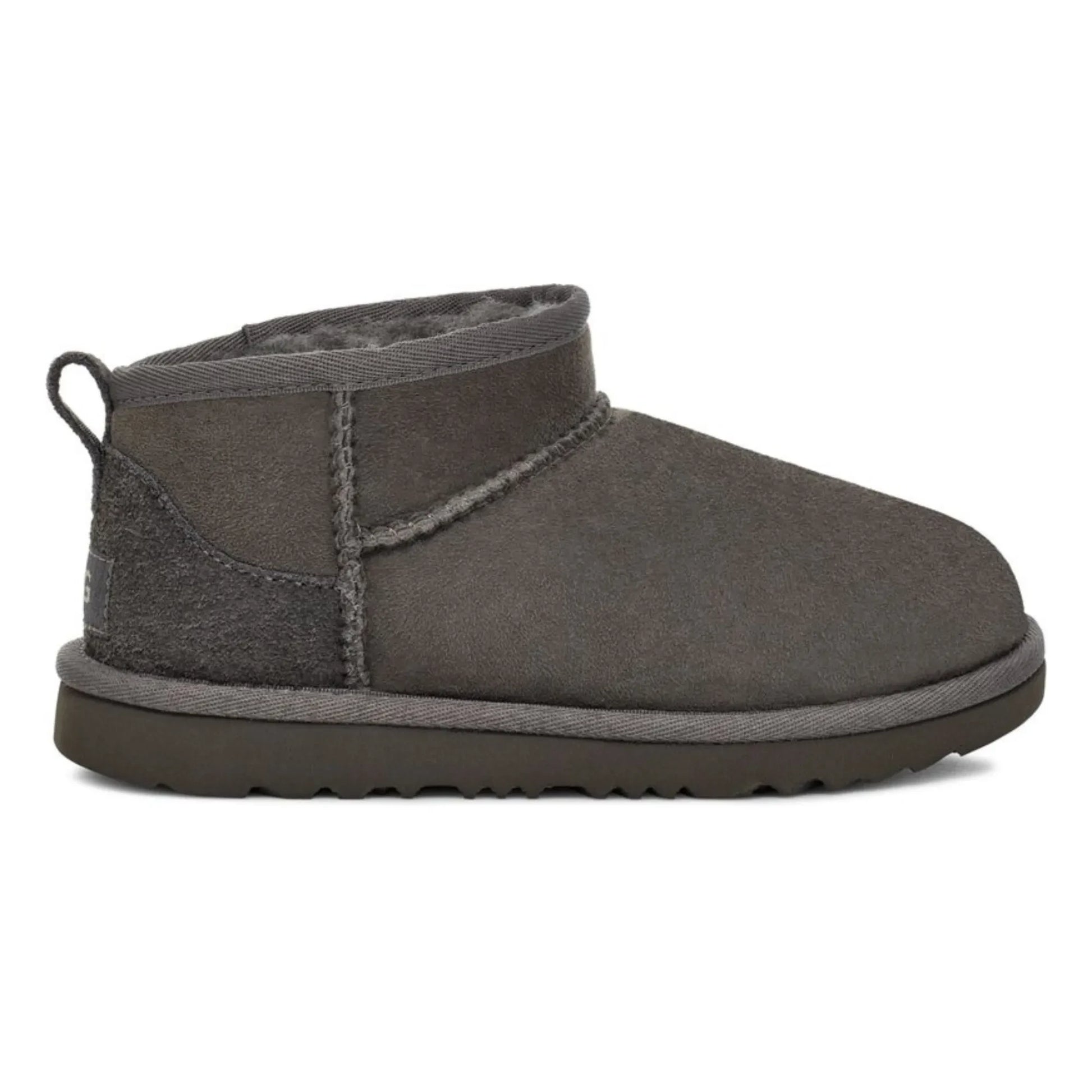 UGG - Classic Ultra Mini Fur-Lined Boots | Grey