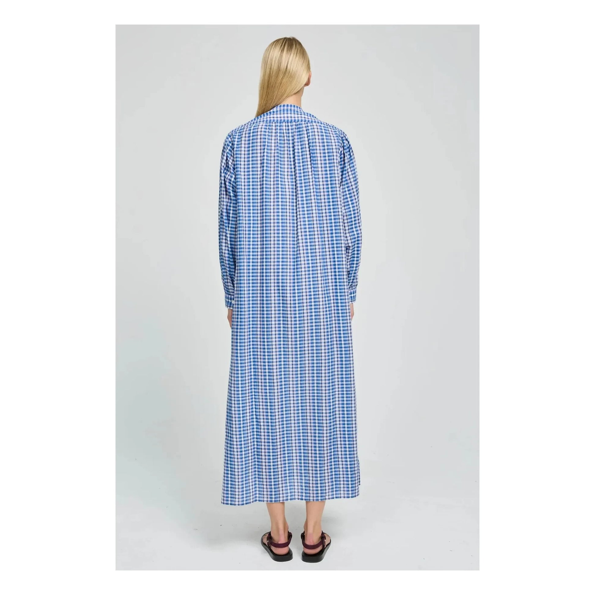 Laurence Bras - Magrita Cotton Dress | Blue
