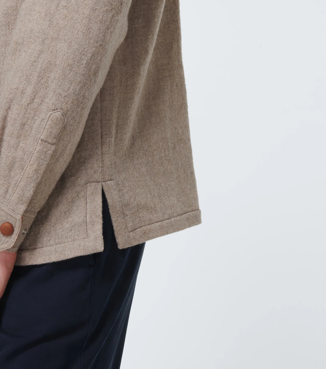 Giorgio Armani - Hooded virgin wool blouson