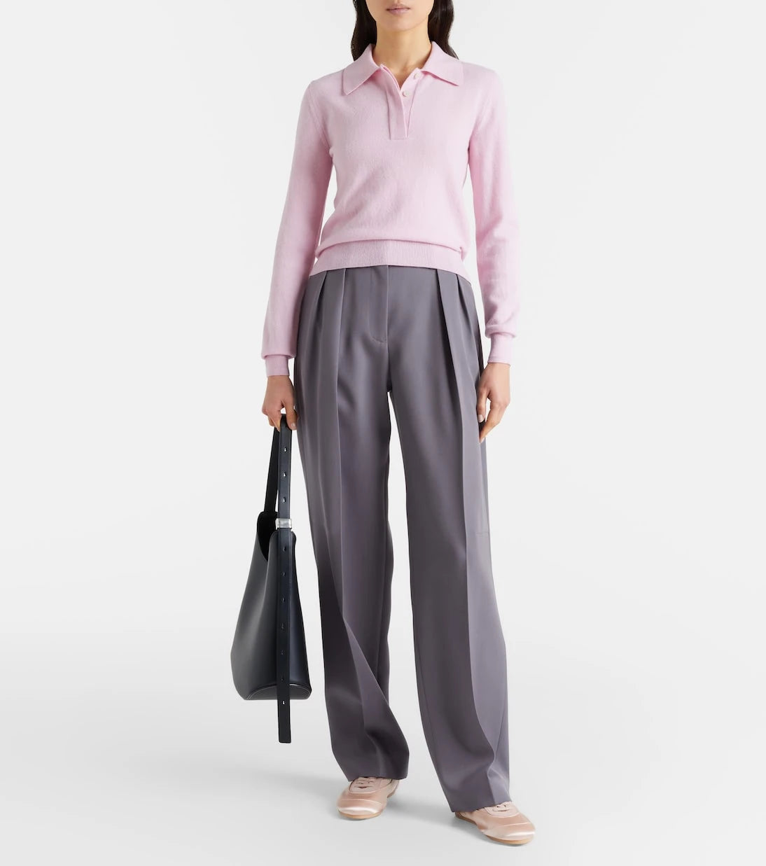 Jil Sander - Wool gabardine wide-leg pants
