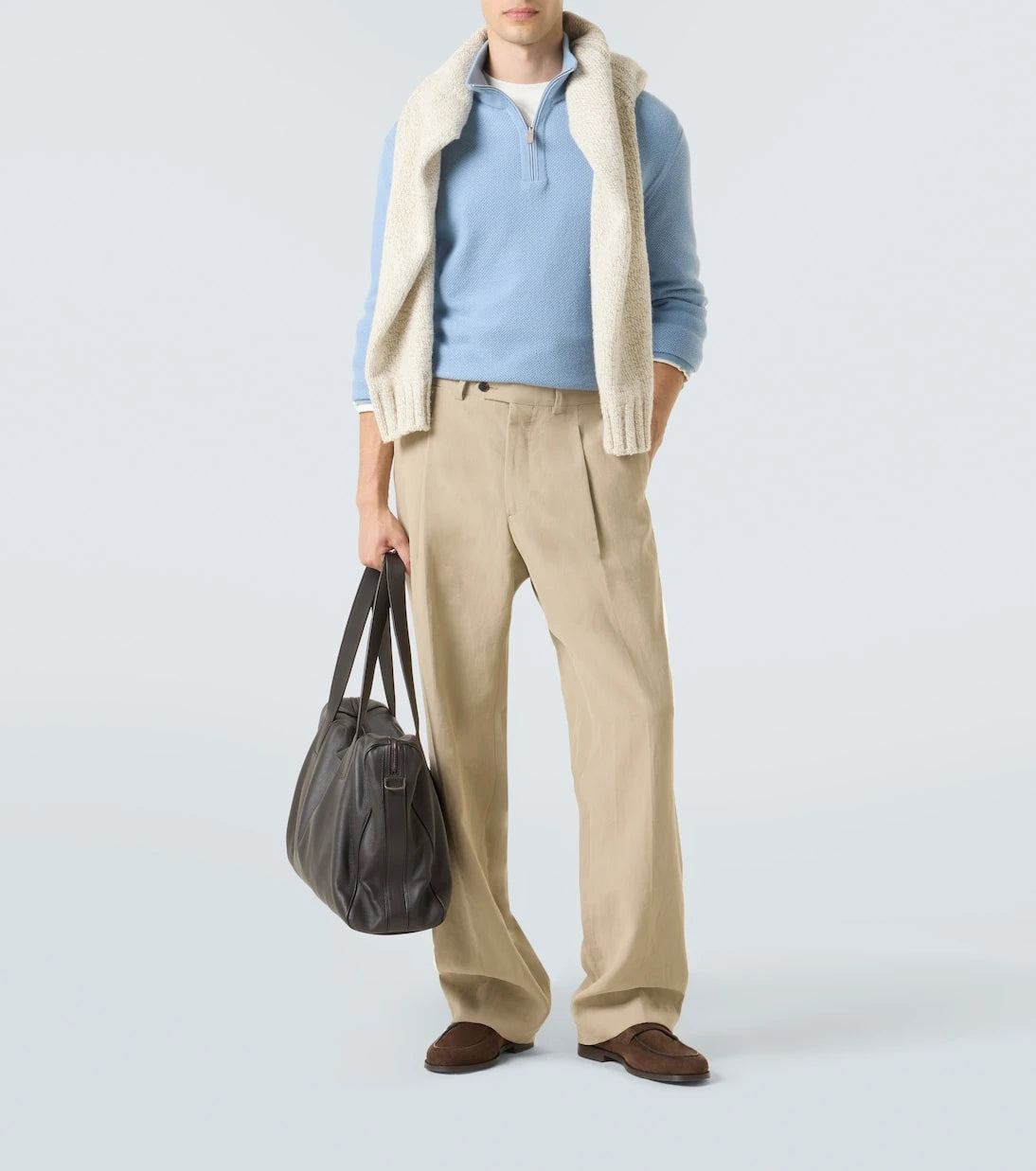 Zegna - Cashmere mockneck sweater