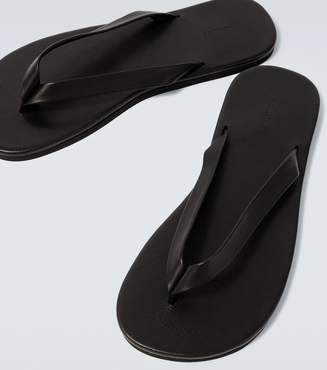 Auralee - Leather thong sandals