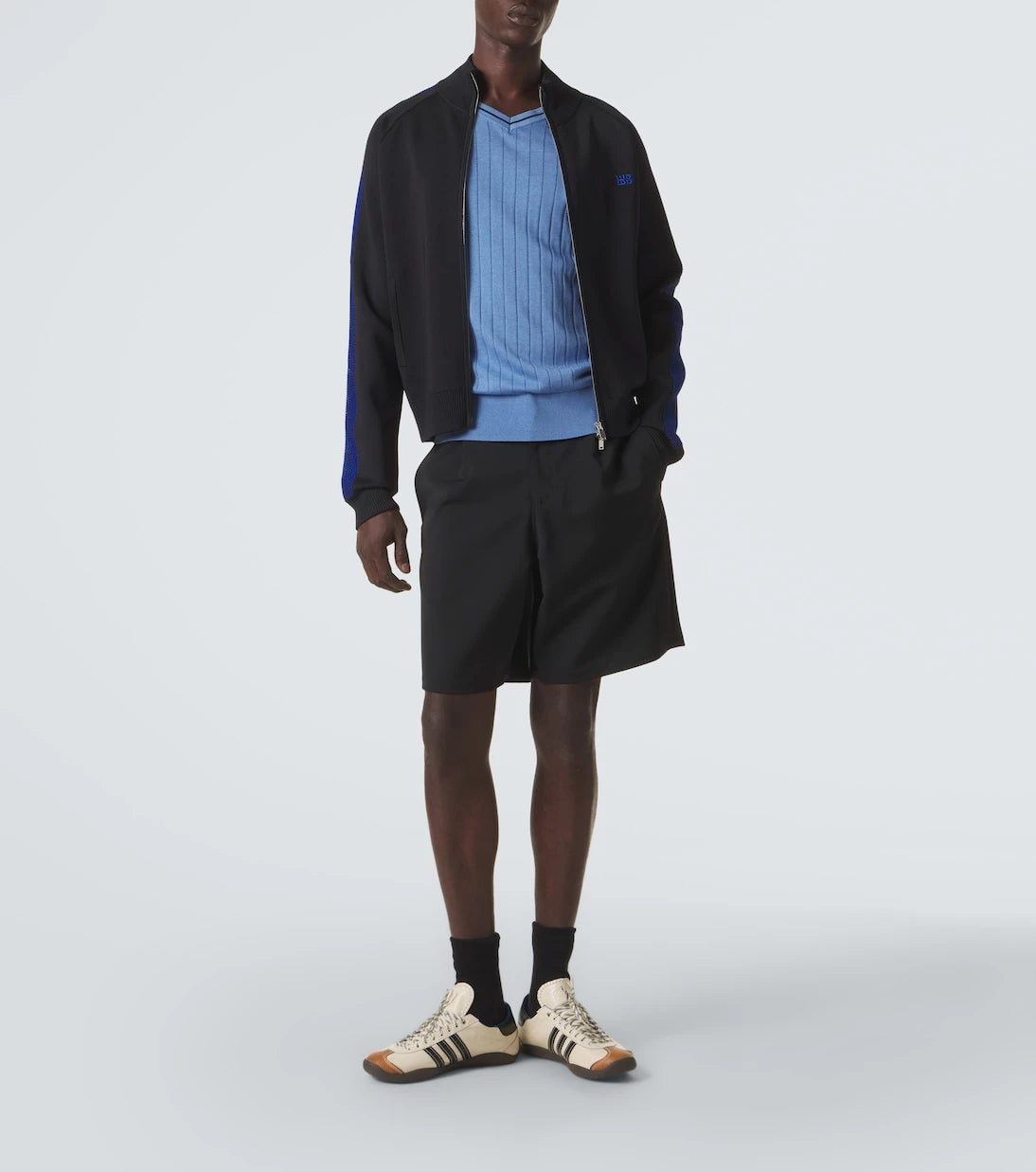 Wales Bonner - Roots polo sweater