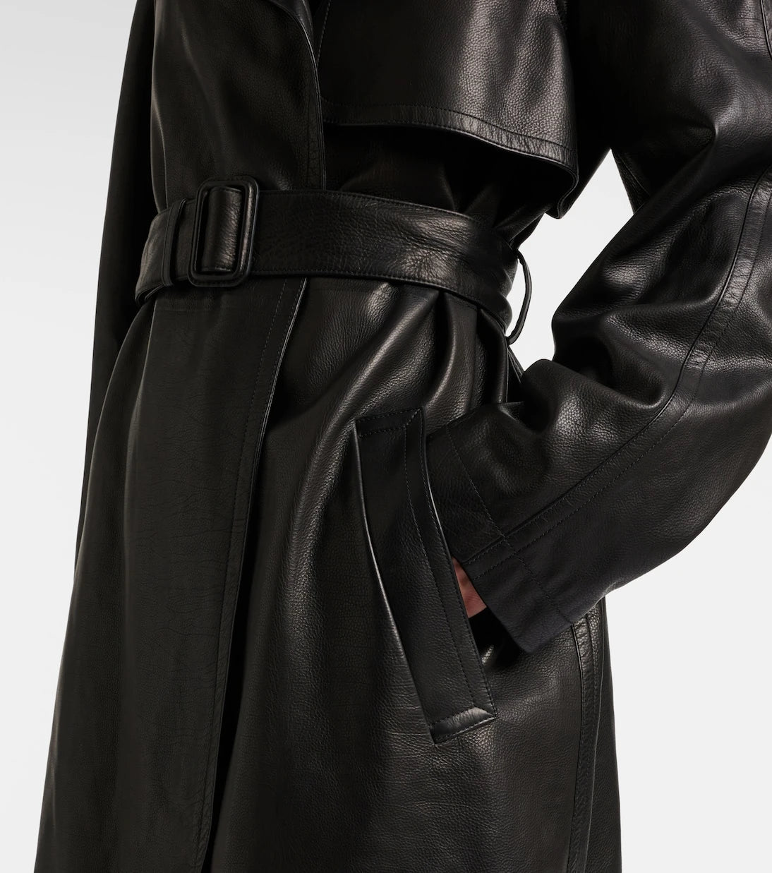 The Row - Siempra leather coat