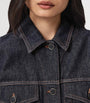 AllSaints Blue Organic Denim Denby Trucker Jacket
