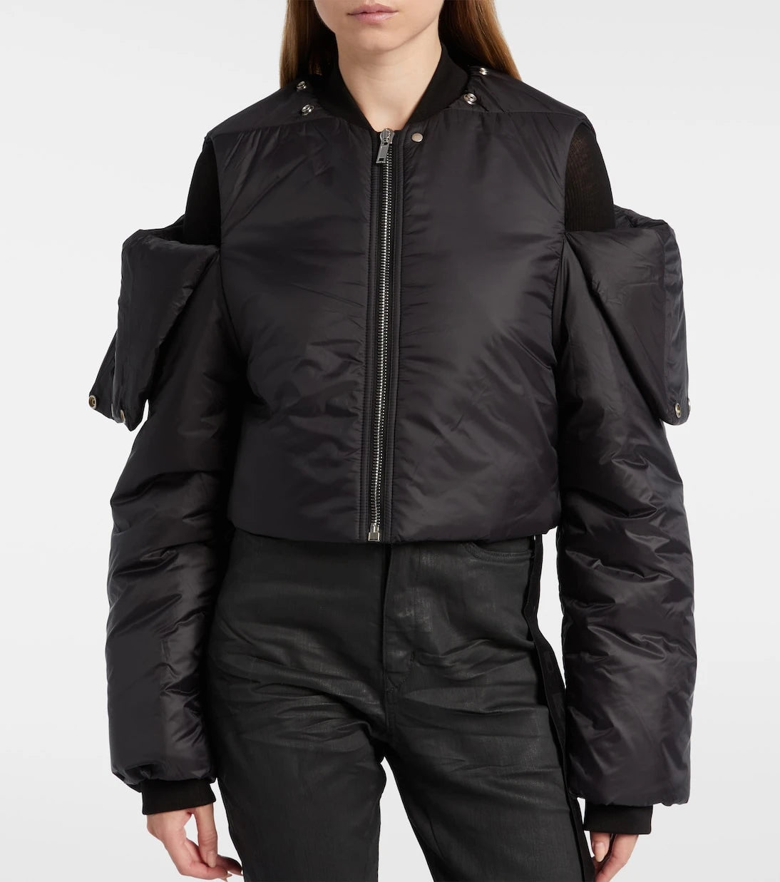 Rick Owens - Convertible puffer jacket