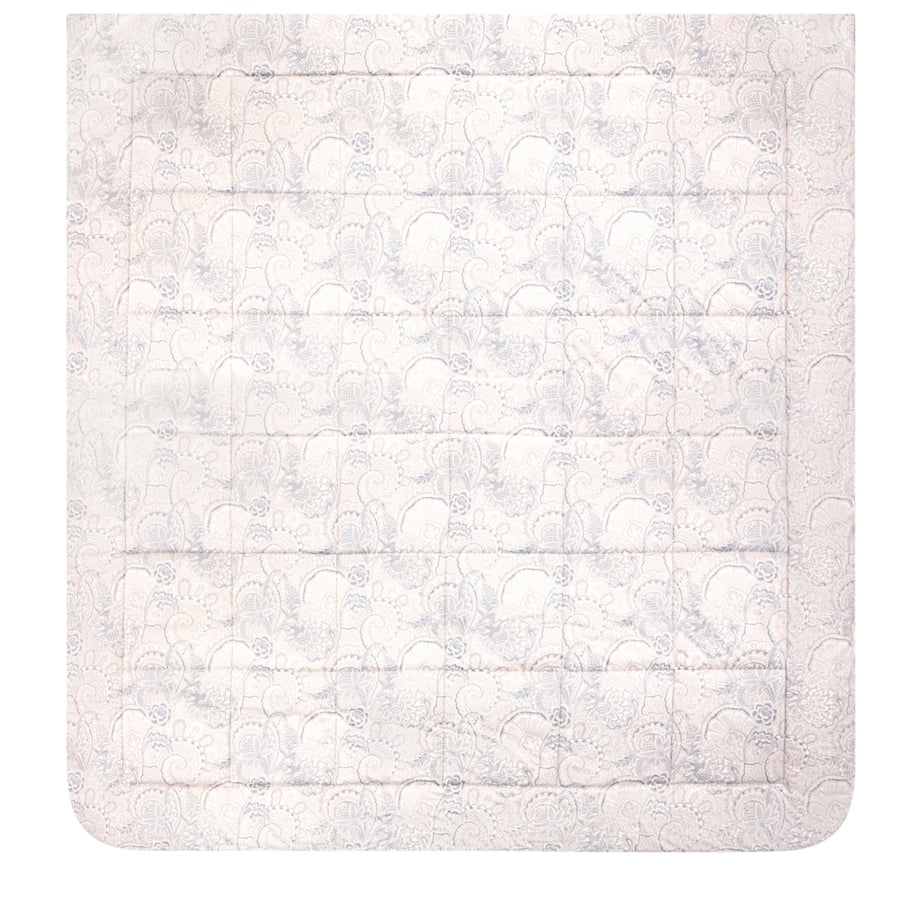 Velvet Bloom Print Bedspread (270cm x 270cm)