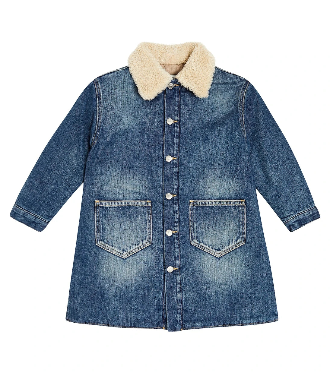 MM6 Maison Margiela Kids - معطف جينز
