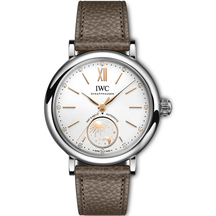 Stainless Steel Portofino Day & Night Watch 34mm