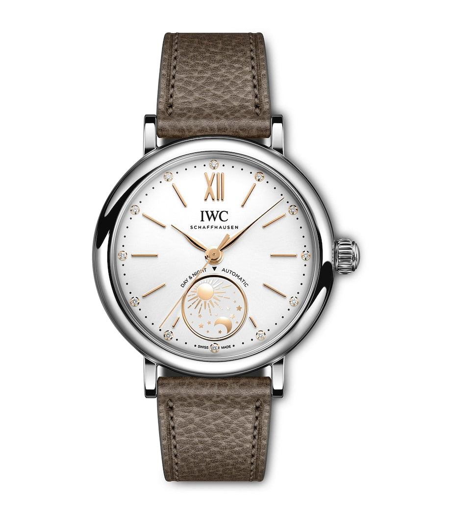 Stainless Steel Portofino Day & Night Watch 34mm