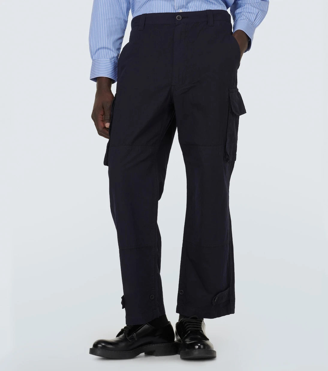 Comme des Garçons Homme - Cotton and linen cargo pants