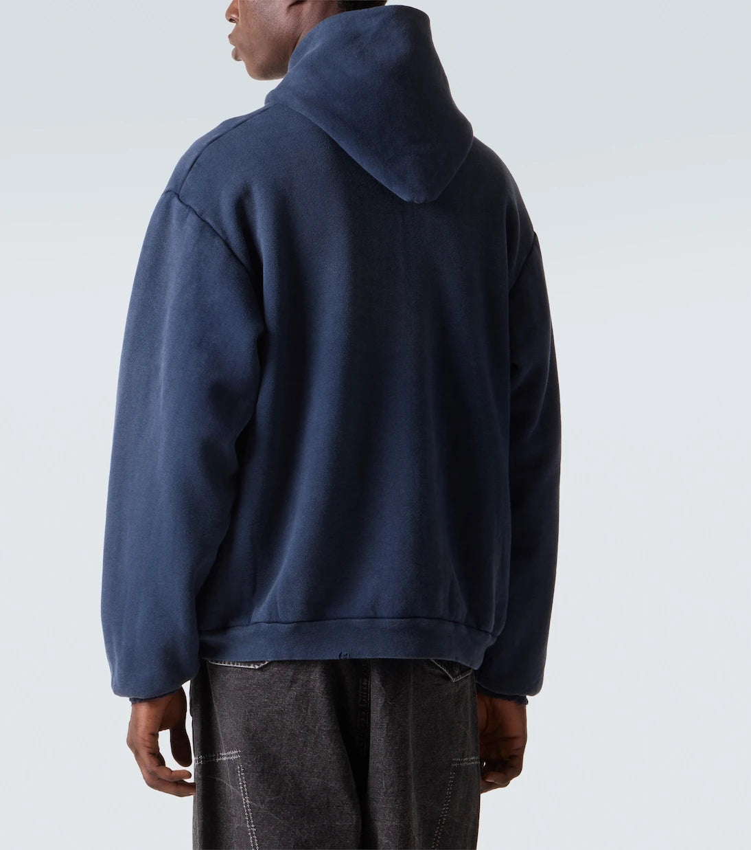 A.Presse - Vintage cotton zip-up hoodie