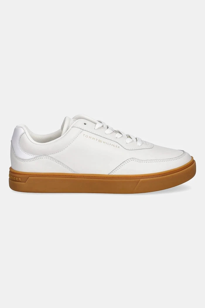 Кожени маратонки Tommy Hilfiger CASUAL CUPSOLE SNEAKER