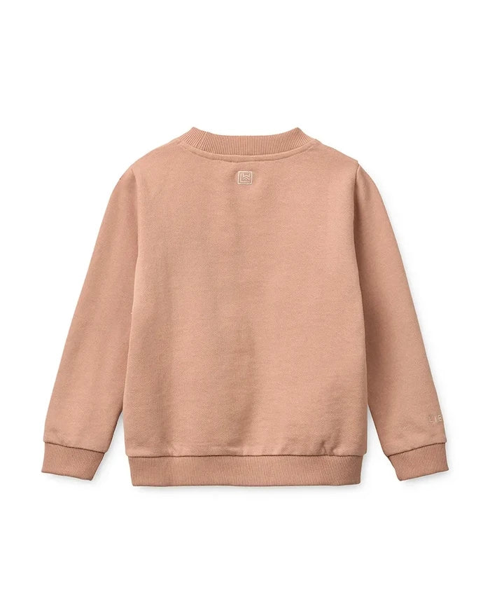 Liewood Thora Placement Sweatshirt Çocuk Pamuklu Sweatshirt