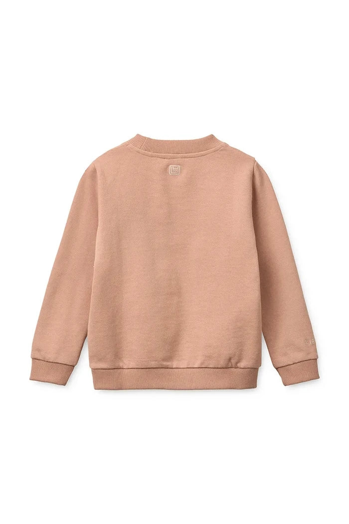 Детски памучен суичър Liewood Thora Placement Sweatshirt