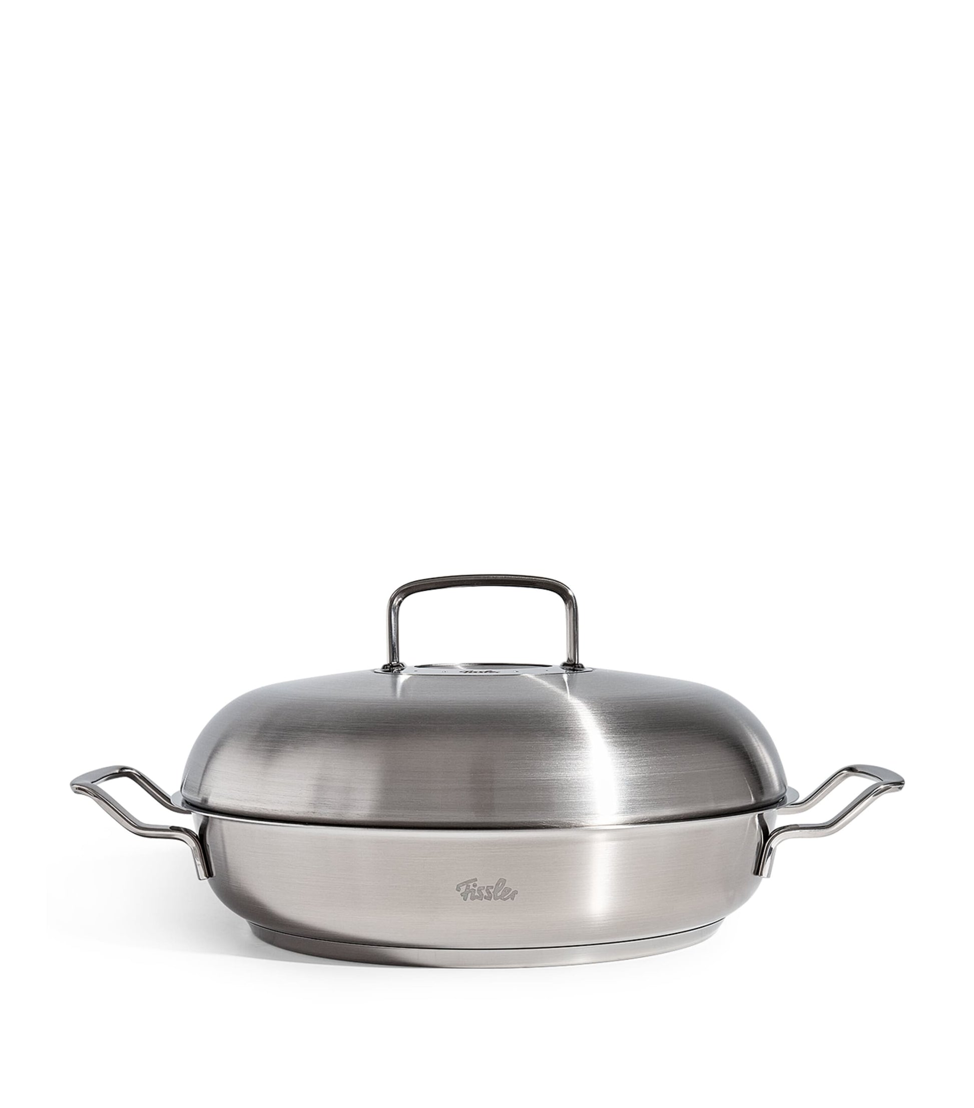 Fissler Original-Profi Serving Pan with High-Dome Lid (28cm)