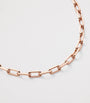 Medium Rose Gold Santos de Cartier Chain Necklace