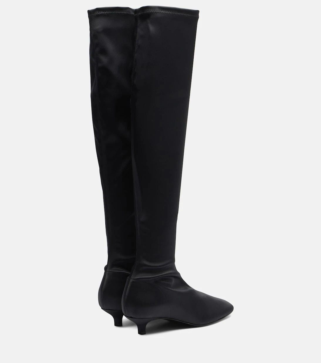 Toteme - Satin knee-high boots