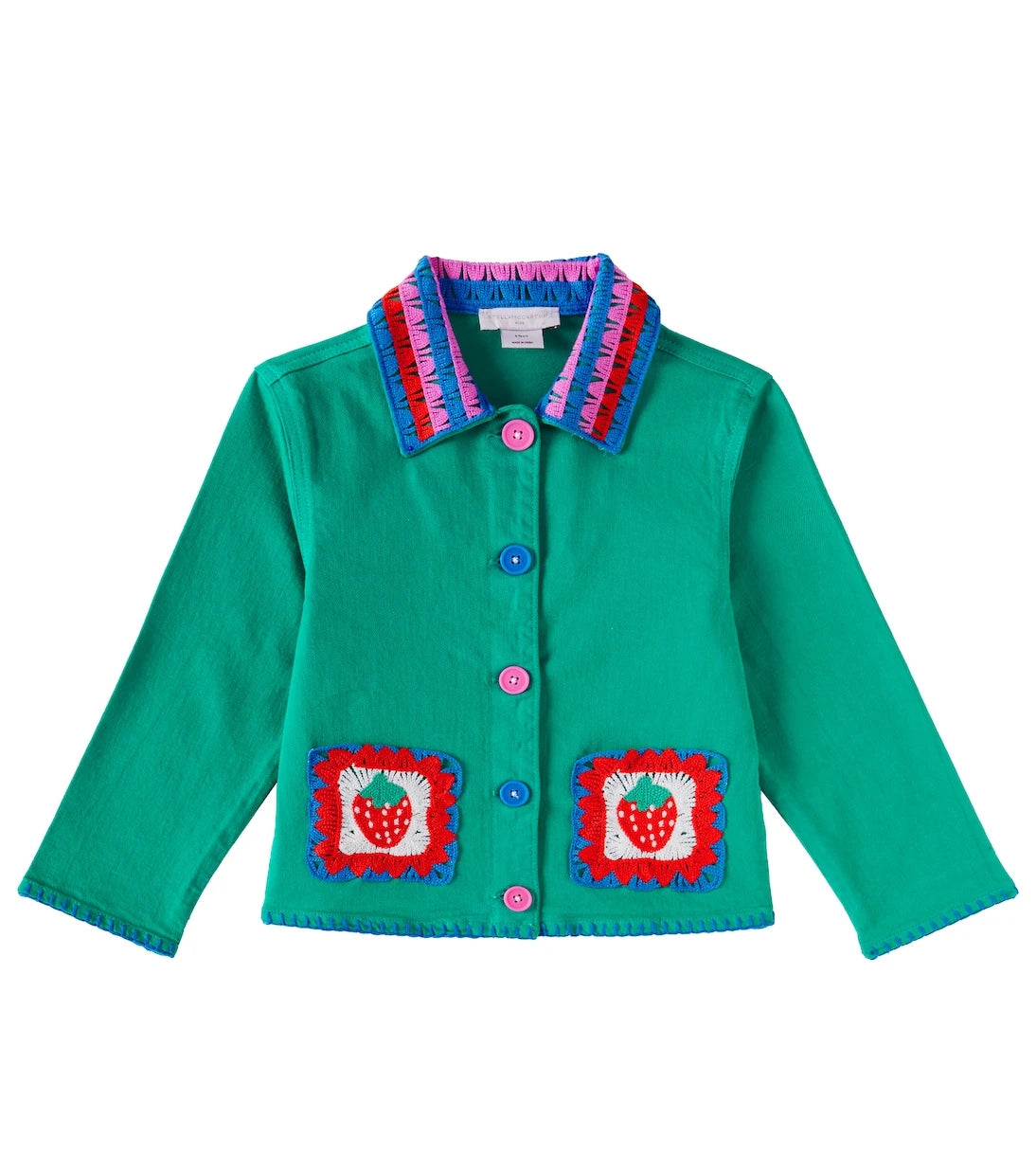 Stella McCartney Kids - Printed cotton jacket