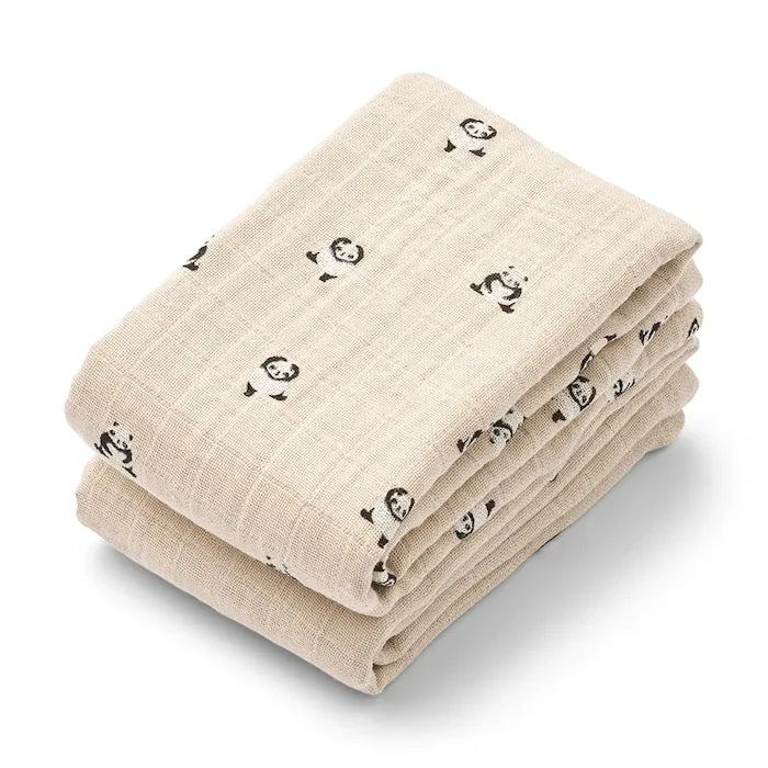 Liewood Pamuk Çocuk Bezi Lewis Muslin Cloth 2'li Paket