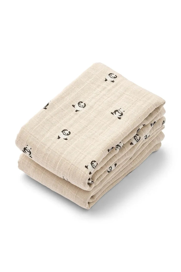 Liewood Pamuk Çocuk Bezi Lewis Muslin Cloth 2'li Paket