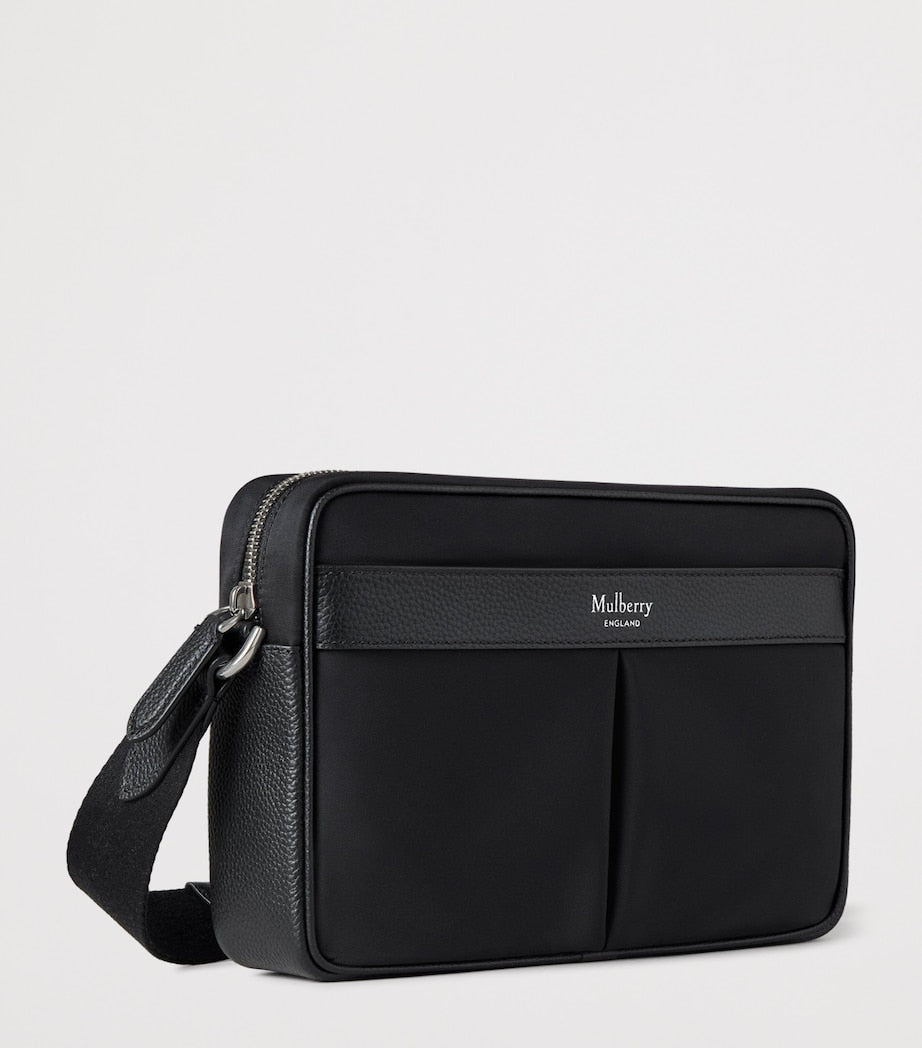 Mulberry Black Heritage Nylon Cross-Body Bag