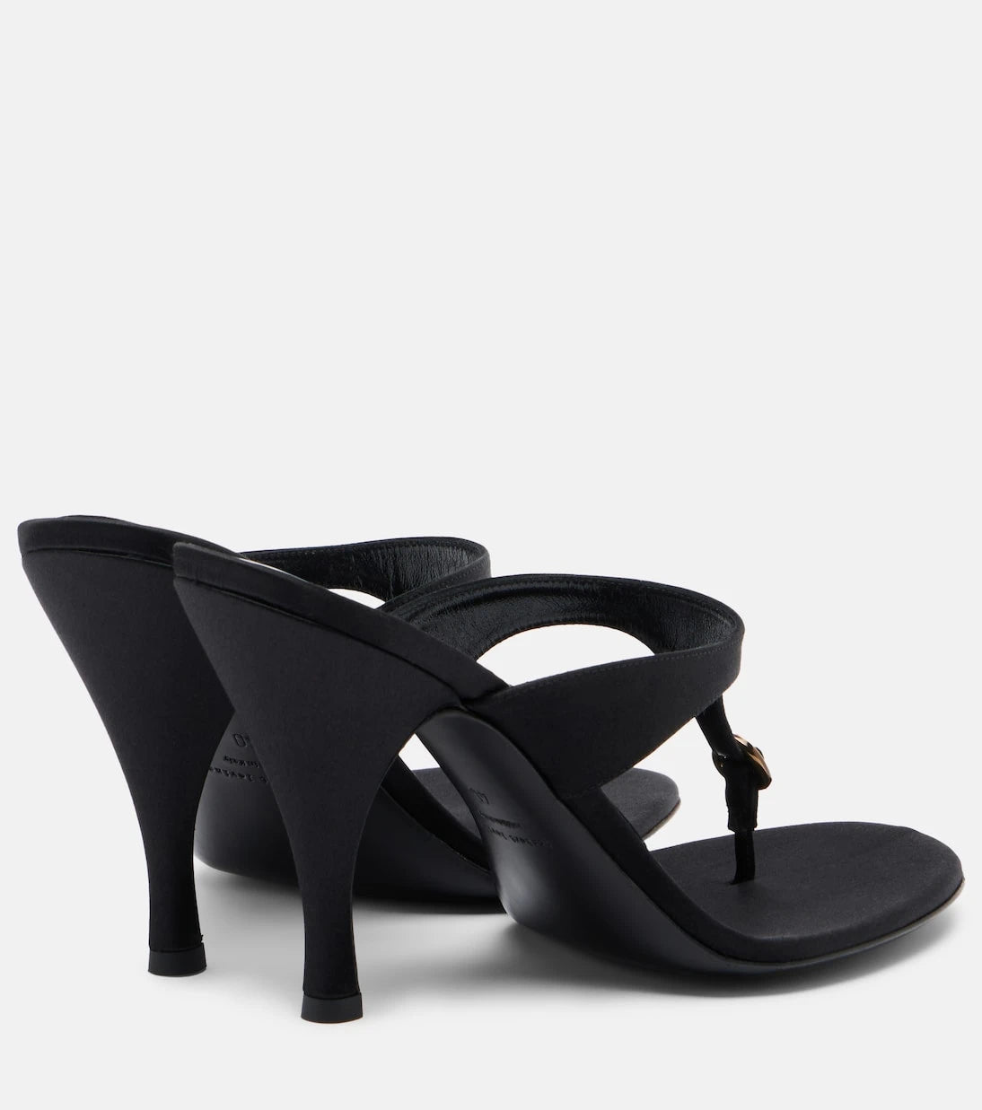 Herbert Levine - Kiss And Tell satin thong sandals