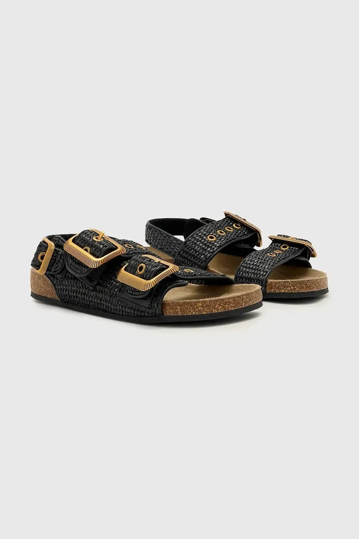 AllSaints сандали дамски Staffa Raffia Sandal