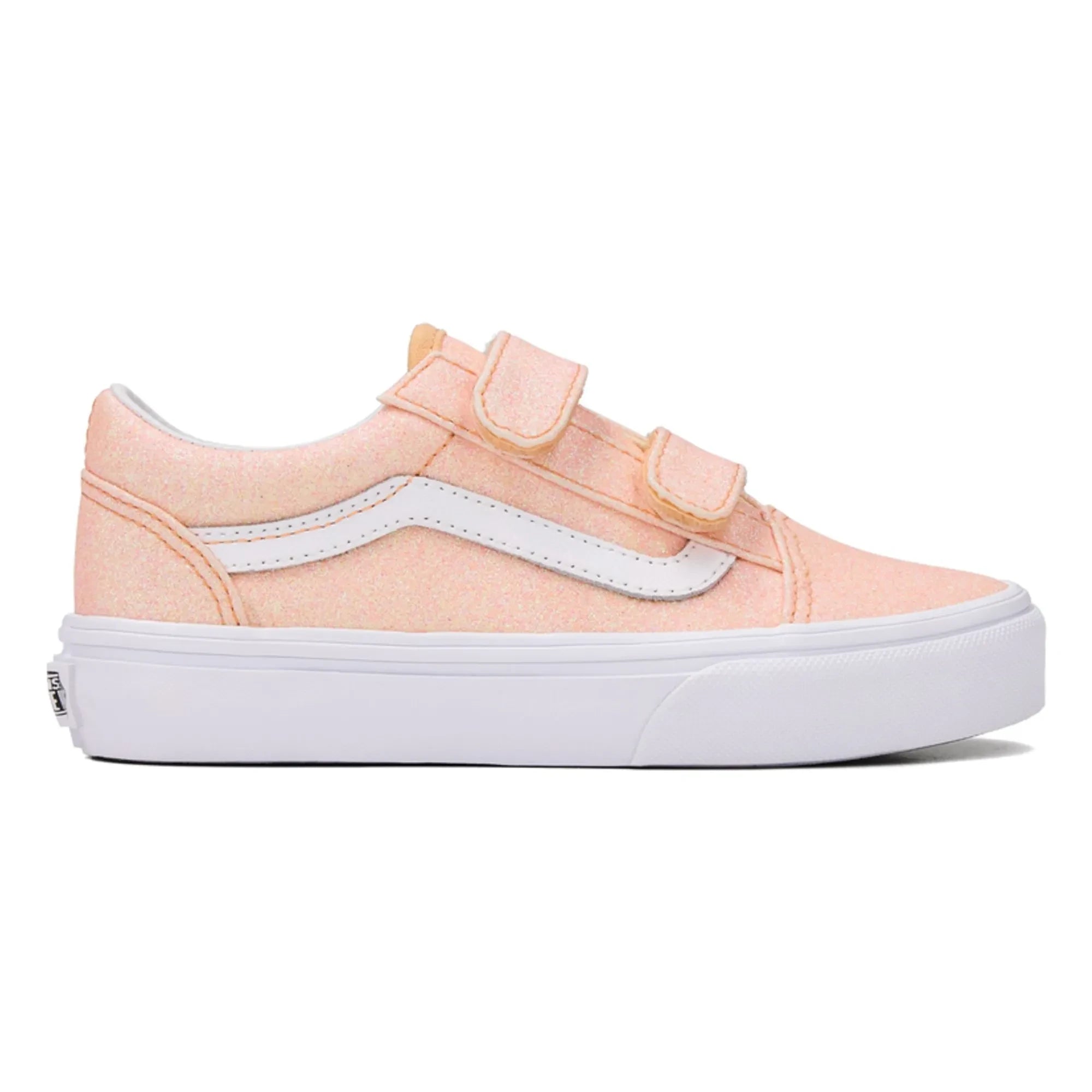 Vans - Baskets Scratch Old Skool V Glitter | Apricot