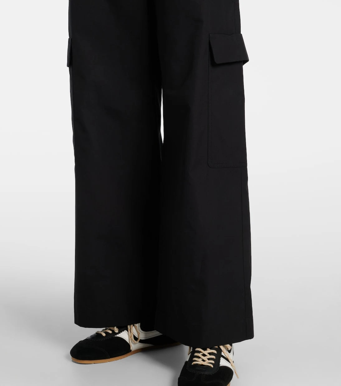 'S Max Mara - Gloria high-rise cotton cargo pants