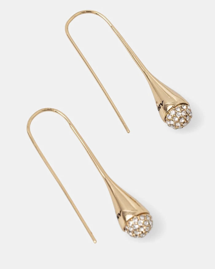 DKNY kadın metal küpe LILLIE